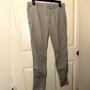 Standard James Perse estilo Gray taupe pull on pants 1